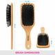 Vega Wooden Brush (E2 - Pb) - Hair Brushes