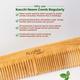 Allure Wooden Neem Comb (CR-01) 1's - Hair Combs