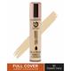 Matt Look Full Cover Jumbo Concealer Oil Control Perfect Coverage, Classic Ivory 11 ml - Concealer