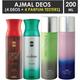 Ajmal 1 Sacred Love For Women, 1 Raindrops Femme For Women, 1 Nightingale And 1 Persuade For Men & Women High Quality Deodorants Combo (Pack Of 4) 800 ml - Perfumes (Edt/Edp)