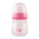 Mothercare Wide Neck Bottle - Pink 150 ml - Feeding & Nursing