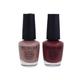 Incolor Gel Effect Matte Nail Polish Combo 05 (35+32) Pack Of 02 15 Ml - Nail Polish
