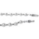Modisch White Pearls With Small Silver Beads Sunglasses Chain (JC-1408-Silver) 1's - Wearables Sunglasses