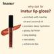 Inatur Lip Gloss - Wild Brown (L10) 2ml - Lip Glosses