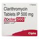 Zoclar 500mg Tablet 4'S - Bacterial Infections-Mac