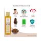 The Pure Story Flax Seed Oil Pure Natural, Extra Virgin Cold Pressed 100ml - Face Oils