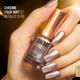Lakme Ultimate Glam Chrome Nail Champagne 6 ml - Nail Polish