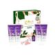 Globus Naturals Luxurious Kumkumadi Bliss Box, Box Includes - Kumkumadi Face Wash 100gm, Face Scrub 100gm, Face Cream 100gm, Face Pack 100gm, Face Serum 50ml and Jade Roller 1's - Creams, Lotions & Oils