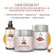 The Tribe Concepts Hair Grow Kit With Steel Tin 450 gm - Hair Oils