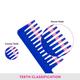 Vega Colouring Hair Comb, for Men and Women (VC21270) 2's - Hair Combs