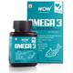 WOW Life Science 1500 mg Omega 3 Veg Capsule 60's - Omega Fish Oil Fatty Acids