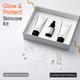 Minimalist Glow and Protect Skincare Kit, Premium Gift Hamper for All Skin Types for Women and Men 180 gm - Face Moisturizers