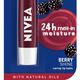 NIVEA 24HOUR LIP BALM NATURAL OIL BLACKBERRY & WATERMELON 4.8 gm - Lip Balms