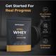Nutrabay Gold Vital Whey Protein Powder - Belgian Chocolate 1 kg - Whey Proteins