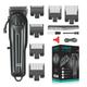 VGR V-282 Trimmer 200 min Runtime 6 Length Settings (Black) 1's - Trimmers