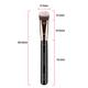 Miss Claire M42 - Precision Flat Angled Brush (Rose Gold) 1's - Face Brush