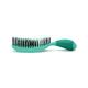 NuWay 4HAIR U.S. Patented Detangler Hair Brush for Men & Women - Teal - Detangling TravelC 1s 1's - Hair Brushes