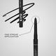 KIRO Kajal All - Day Comfort Kajal Liner Carbon Black 01 0.35 gm - Kajal & Kohls