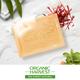 Organic Harvest Luxurious Bathing Bar - Sandalwood and Saffron, Sandalwood and Saffron Bar Soap 125 gm - Soaps