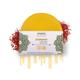 Sampan Handcrafted Glycerine Bathing Soaps bar Saffron 100 gm - Soaps
