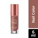 Lakme 9To5 Primer + Gloss Nail Colour Simply Nude 6 Ml - Nail Polish