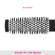 Vega Hot Curl Brush Small (E16 - PRS) 1's - Hair Brushes