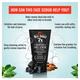 Man Arden 7X Activated Charcoal Face Scrub 100 ml - Face Scrubs