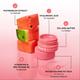 The Face Shop Vitamin B Tinted Overnight Lip Balm with Watermelon, Shea Butter for Soft, Pink Lips 7 gm - Lip Balms