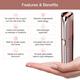 Flawless Facial Hair Remover - Blush - Hair Removal Accessories
