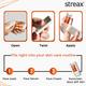 Streax Sunscreen Stick SPF 60 PA++++, UV Care Hyaluronic Acid & Ceramides Serum complex 20 g - Face Sunscreen