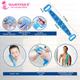 Majestique Silicone Body Scrubber with Bath Belt, Suitable for All Skin Cleaning - Multicolor 1's - Bath Tools