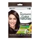 Garnier Color Naturals Creme Riche Sachet, Shade 3, Darkest Brown 60 gm - Sachet/Shampoo