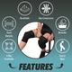 AccuSure Orthopedic Pain Relief Knee Support (L) 1's - Knee/Leg Supports