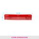 Vega Dressing Comb (HMSC - 03) 44 gm - Hair Combs