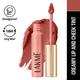 Lakme Double Duty Lip & Cheek Mousse Matte Lipstick & Soft Blush, Coffee Lite,9gm - Liquid Lipsticks