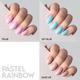 Star Struck by Sunny Leone - Pastel Rainbow 24ml 3.0's - Nail Polish