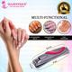 Majestique Glitter Nail Clipeer with Comfort Grip, Stainless Steel - Color May Vary 1's - Hair Combs