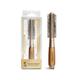 Majestique Golden Series Round Hair Brush for Blow Drying HR103 Nylon Bristles 1's - Hair Brushes