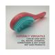 Alan Truman Dt02 Detangling Brush Pink Blue 1's - Hair Brushes