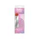 NuWay 4HAIR U.S. Patented Detangler Hair Brush for Men, Women & Kids - Light Pink - JuniorC 1s 1's - Hair Brushes