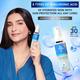The Moms Co Natural Hydrating Bi-Phasic Sunscreen Mist with 8 Types of Hyaluronic Acid and Glabra Seed Oil 50 ml - Face Sunscreen