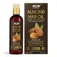 WOW Skin Science Almond Hair Oil 100 ml - Hair Oils