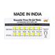 Nails On Board Handmade Press On Gel Nails- Holographic Lemon Yellow Medium 50 gm - Nail Care