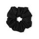 Mueras XL Silk Satin Scrunchie Black 1's - Hair Clips/Bands