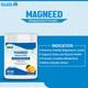 Healthvit Magneed Magnesium Powder - Orange Flavour 300 gm - Calcium And Minerals