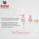 Bronson Professional Travel Size Bottles (Pack of 6) 1's - Others