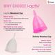 i-activ Menstrual Cup (S) - Menstrual Cups