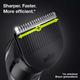 Braun Beard Trimmer 3, BT3321 for Men from Gillette, Hair Clipper, Lifetime Sharp Blades, 20 Length Settings Black and Vibrant Green 310 gm - Grooming Kits
