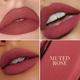 mCaffeine Shades Velvet Blur Matte Liquid Lipstick - 12 Hrs Stay & Lightweight - Muted Rose 4 ml - Liquid Lipsticks