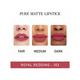Beauty People Pure Matte 103 Royal Redding 3.8 gm - Lipsticks